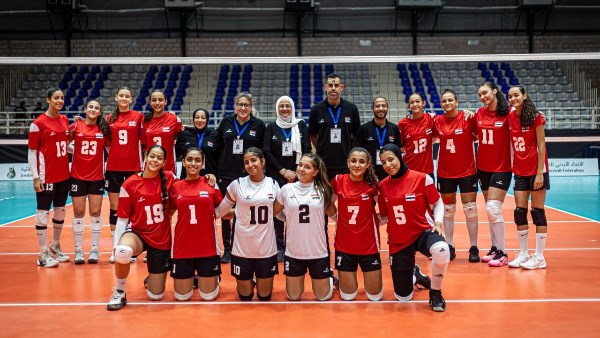 منتخب ناشئات مصر يحقق انتصاراً مميزاً على البحرين في البطولة العربية 3-1
