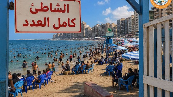 ارتفاع غير مسبوق في درجات الحرارة في محافظة الإسكندرية