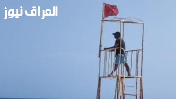 الإسكندرية تعلن عن رفع الرايات الحمراء على شواطئ القطاع الغربي