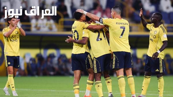 النصر يحقق انتصاراً على التعاون في الدوري السعودي 2-1