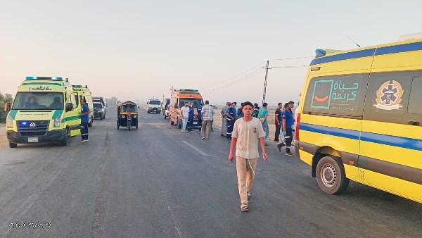 إحدى عشرة سيارة إسعاف تثير أول تعليق رسمي حول حادث الدواويس الثاني