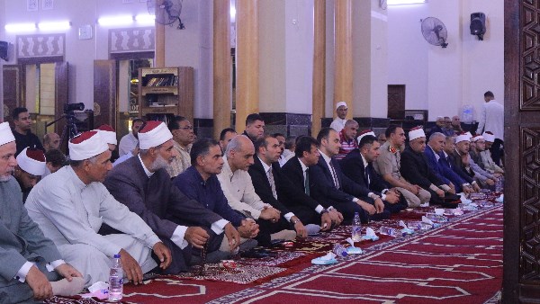 احتفالية الأوقاف في دمياط بمناسبة المولد النبوي الشريف في مسجد البحر
