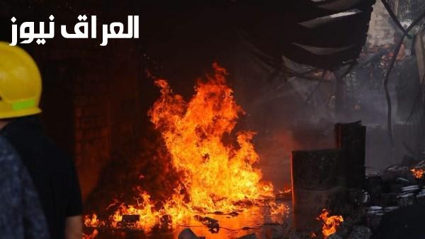 إصابة خمسة أشخاص باختناق نتيجة حريق في مصنع مشبك بكفر البطيخ بدمياط صور