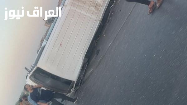مصرع شخص وإصابة ثمانية آخرين نتيجة انقلاب ميكروباص على طريق شبرا بنها الحر