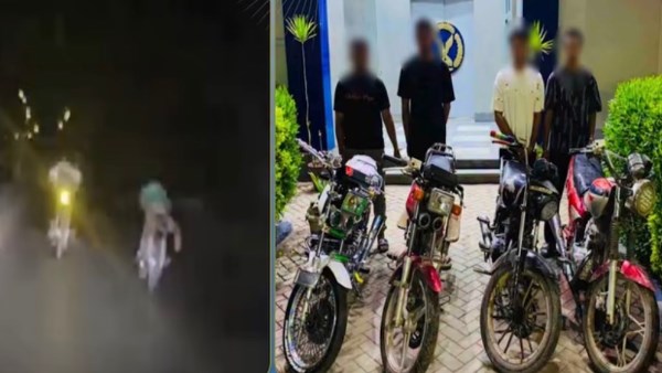 إلقاء القبض على سائقي دراجات نارية في المنوفية بعد تعريض حياة المواطنين للخطر