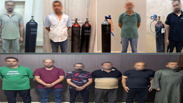 القبض على المتهمين ببيع أسطوانة الهيليوم المنفجرة في مول أرابيلا مع ضبط 997 أسطوانة أخرى