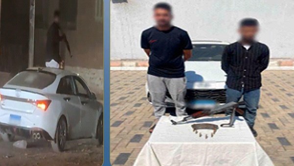 القبض على المتهمين بحمل سلاح ناري داخل سيارة خلال حفل زفاف في المنوفية