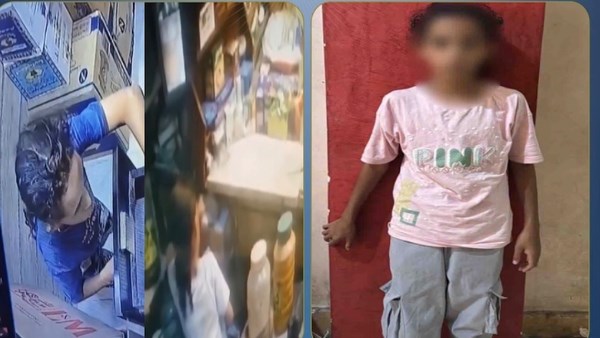 القبض على فتاة تبلغ من العمر 11 سنة بتهمة سرقة المحال في الغربية بعد تصويرها عبر الكاميرا