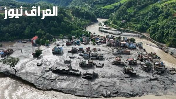 إجلاء 555 سائحا من منطقة التبت في الصين بسبب انهيار طيني مدمر