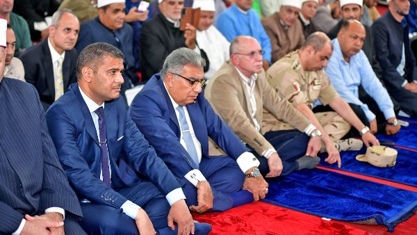 محافظ الدقهلية يشارك في احتفال ذكرى المولد النبوي الشريف بمسجد النصر
