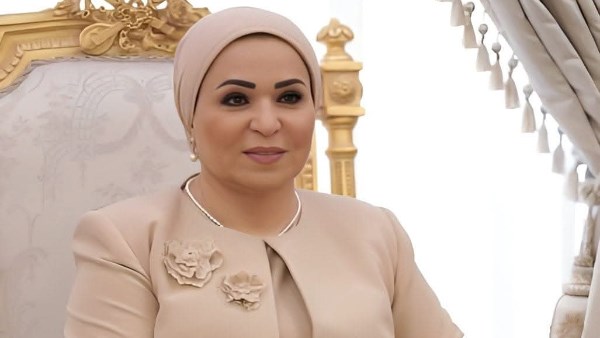 تهنئة قرينة رئيس الجمهورية للشعب المصري والأمتين العربية والإسلامية بذكرى المولد النبوي الشريف