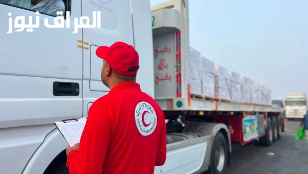 غذاء ودواء وبترول قافلة زاد العزة 266 تصل إلى الفلسطينيين في غزة