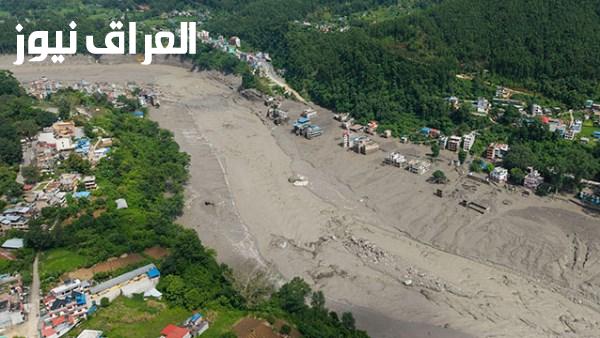 ارتفاع حصيلة ضحايا الفيضانات في نيبال إلى مئة وسبعة وسبعين قتيلا
