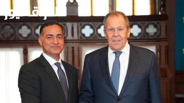 سفير مصر في موسكو يناقش مع وزير الخارجية الروسي العلاقات الاستراتيجية والقضايا الإقليمية والدولية