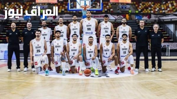 منتخب مصر يحقق فوزا على السنغال ويعزز فرصه في التأهل لكأس العالم لكرة السلة