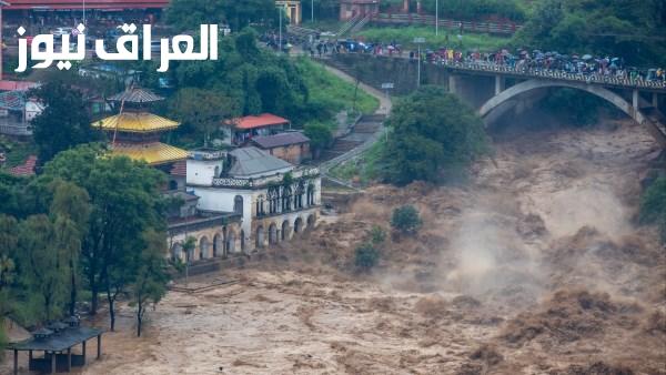 كارثة مروعة في نيبال 734 قتيلا و2500 مفقود تحت أنقاض الفيضانات