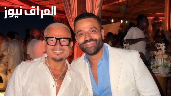 عمر السعيد يتواجد مع عمرو دياب في الساحل الشمالي