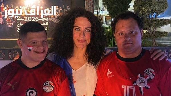 سلاف فواخرجي تقدم رقص وغناء مع ذوي الهمم في ملتقى أولادنا صور