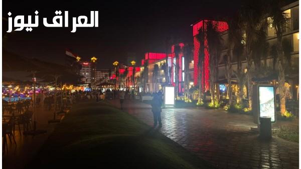 إخماد حريق في بورتو مارينا العلمين صور