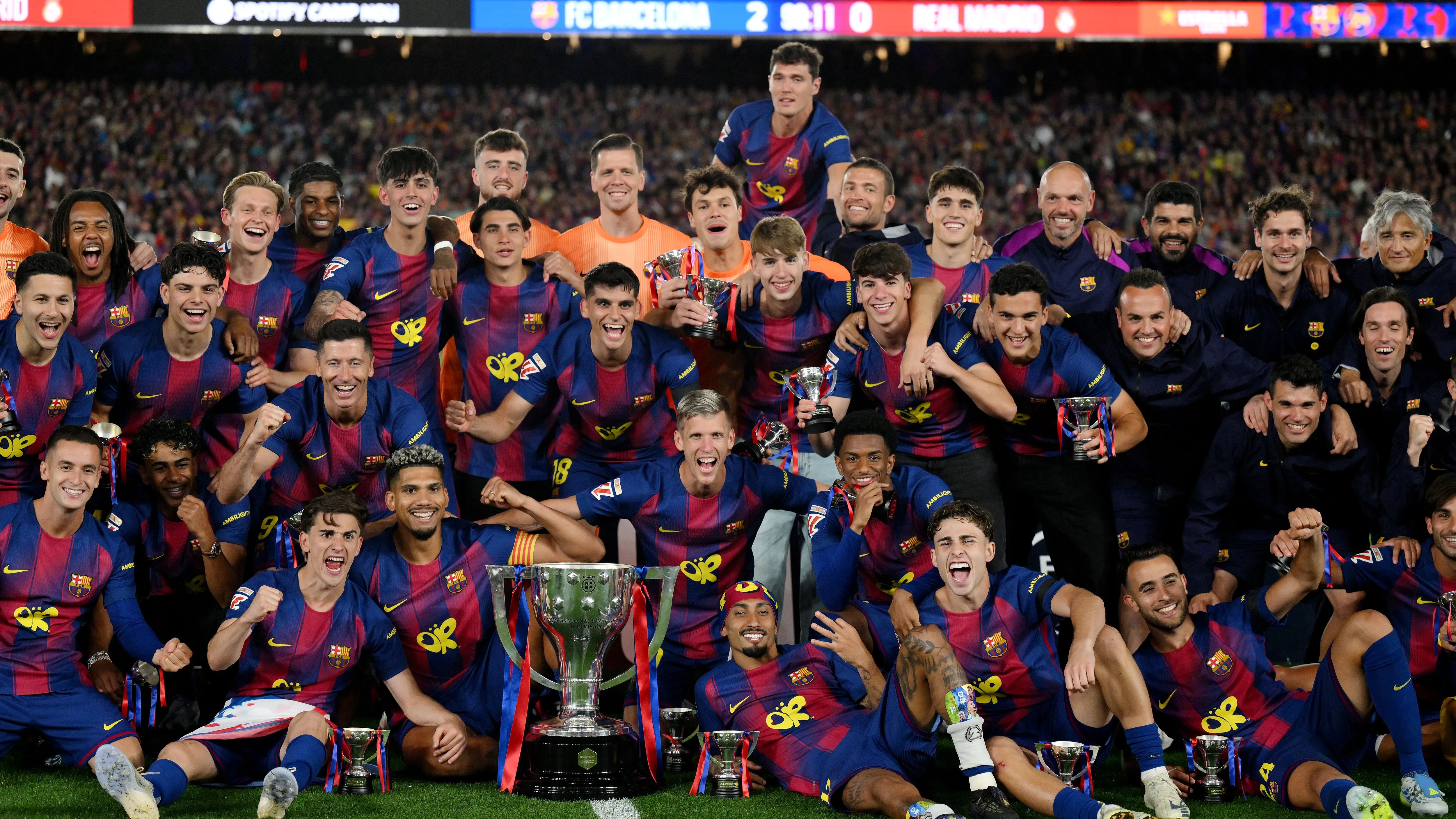 جدول مباريات فريق برشلونة في الدوري الإسباني للموسم 2026-2027 والقنوات التي ستقوم بالنقل المباشر