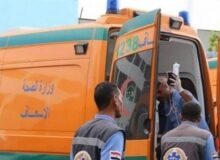 تصادم بين سيارة ودراجة نارية يترك ثلاثة شباب مصابين في دار السلام بسوهاج