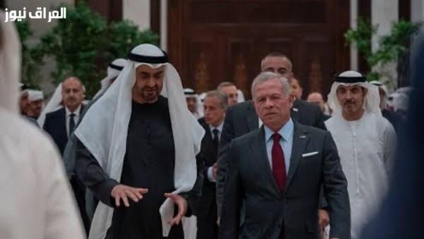 رئيس الإمارات يرحب بالعاهل الأردني في أبوظبي في زيارة تعزز العلاقات الأخوية