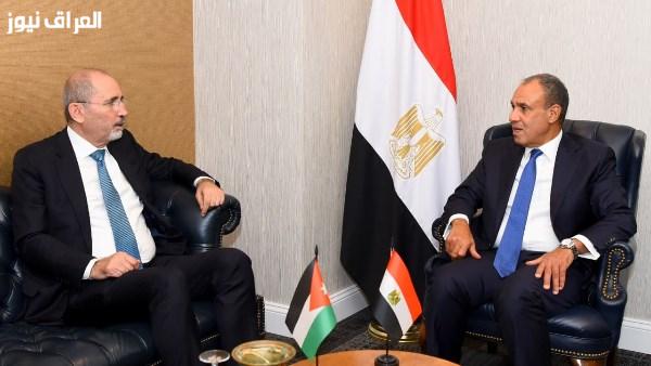 مباحثات بين وزير خارجية مصر والأردن لتعزيز الاستقرار في غزة ومتابعة التطورات الإقليمية
