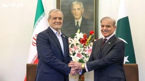 الرئيس الإيراني يلتقي رئيس الوزراء الباكستاني لمناقشة التعاون في التوصل لاتفاق مع الولايات المتحدة