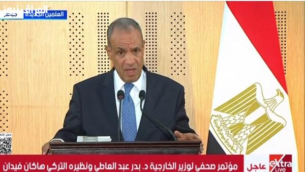 وزير الخارجية يؤكد أهمية تأسيس نظام أمني إقليمي وفق رؤية مصرية واضحة