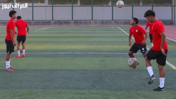 منتخب الناشئين يواصل استعداداته لتصفيات شمال إفريقيا عبر التدريبات المكثفة
