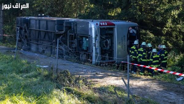 مصرع سائحين فلبينيين وإصابة 8 آخرين في حادث انقلاب حافلة سياحية بألمانيا