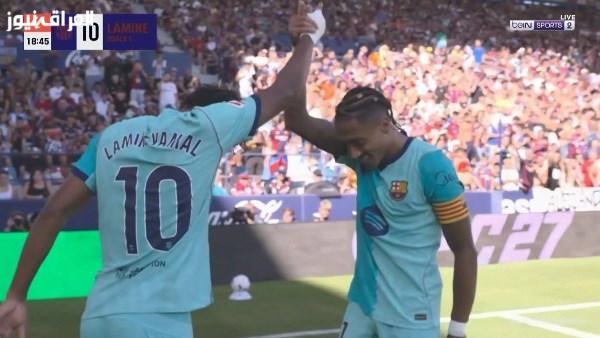 برشلونة يحسم المواجهة مع إشبيلية بثلاثية في الليغا