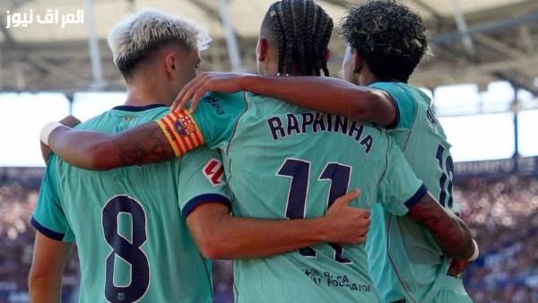 برشلونة يتجاوز ريمونتادا ليفانتي ويواصل سلسلة انتصاراته في الليجا
