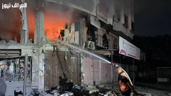 استشهاد فلسطيني وجرح أطفال جراء غارة إسرائيلية على منزل في غزة