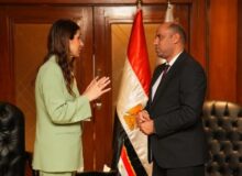 رداد يؤكد لوزيرة العمل الفلسطينية: مصر ستستمر في دعم صمود الفلسطينيين