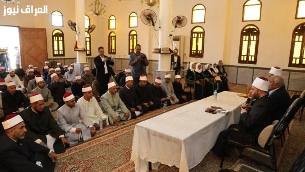 وزير الأوقاف يجتمع مع أئمة وواعظات مديرية أوقاف شمال سيناء لأول مرة