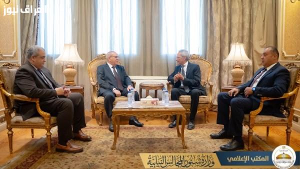 وزير الشئون النيابية يعقد اجتماعًا مع رئيس مجلس القضاء الأعلى لبحث تعزيز نظم العمل القانوني والتشريعي