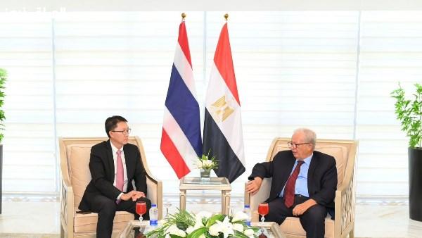 نائب رئيس الوزراء يلتقي مسؤولًا من مجلس النواب التايلاندي لتعزيز أوجه التعاون
