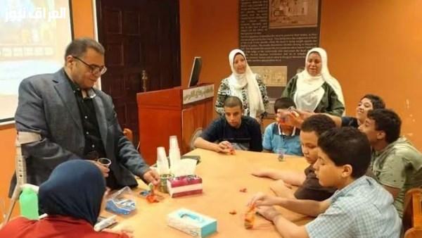 ورشة تعليمية متميزة لذوي الاحتياجات الخاصة بعنوان ‘فكر وتعلم’ في متحف سوهاج