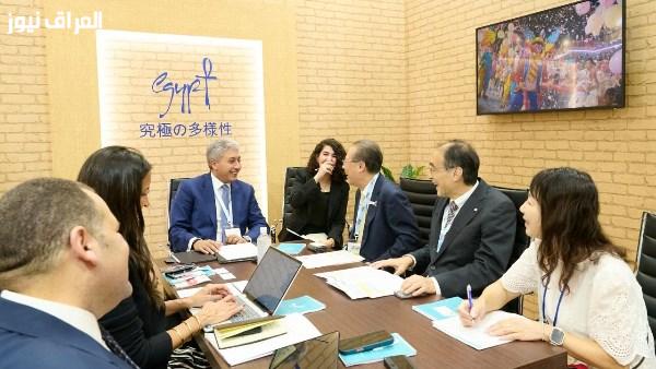 وزير السياحة يعقد اجتماعًا مع رئيس الرابطة اليابانية لوكلاء السفر لتعزيز تدفق السياح