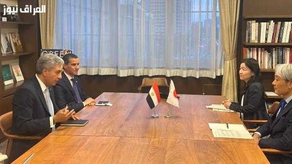تعاون مثمر.. وزير السياحة والآثار يجتمع بمفوض الشؤون الثقافية الياباني لاستكشاف فرص التعاون