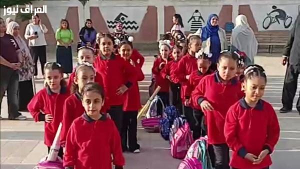 حماس اليوم الأول من العام الدراسي.. 1.5 مليون طالب في مدارس المنيا مع 315 فصلاً جديداً