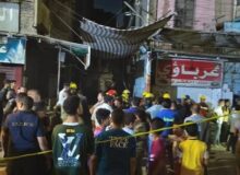 انهيار مبنى في المنيا وانتشال جثمان سيدة من تحت الحطام