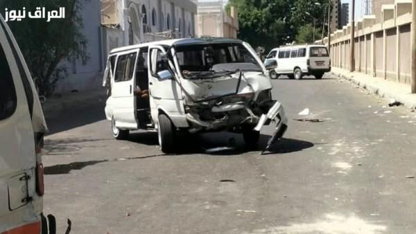 8 مصابين في حادث تصادم سيارتين أمام كلية البنات بأسيوط بينهم 6 طالبات