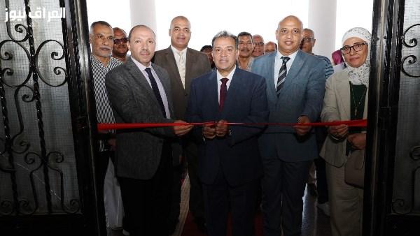 رئيس جامعة قنا ي inaugurate تطوير مبنى كلية الإعلام