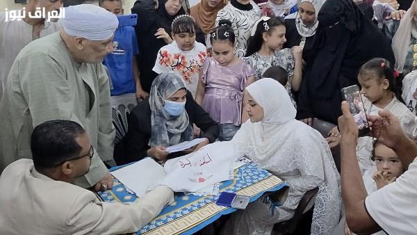 إسنا تنطلق القصة.. زينب تُسجل تاريخ الأقصر كأول مأذونة تعقد قران أول عروسين