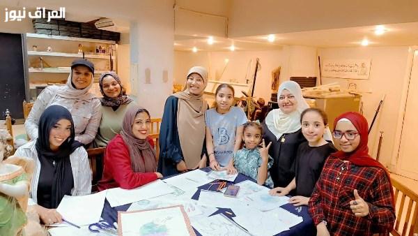«ورشة فنية في متحف الأقصر تستلهم قيم التسامح من الحضارة المصرية القديمة تحت عنوان “ريشة سلام”