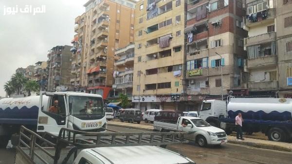 الإسكندرية تتابع هطول الأمطار لحظة بلحظة للتدخل السريع في إزالة تجمعات المياه