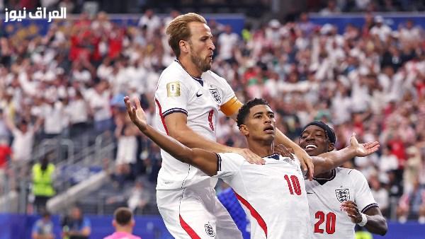 إنجلترا تعود بقوة أمام إسبانيا وتُنهي الشوط الأول بتقدم 2-1
