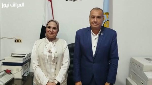 «الزميتي» تتولى إدارة مديرية الشباب والرياضة بمطروح وسط استقبال حافل من «رفاعي»